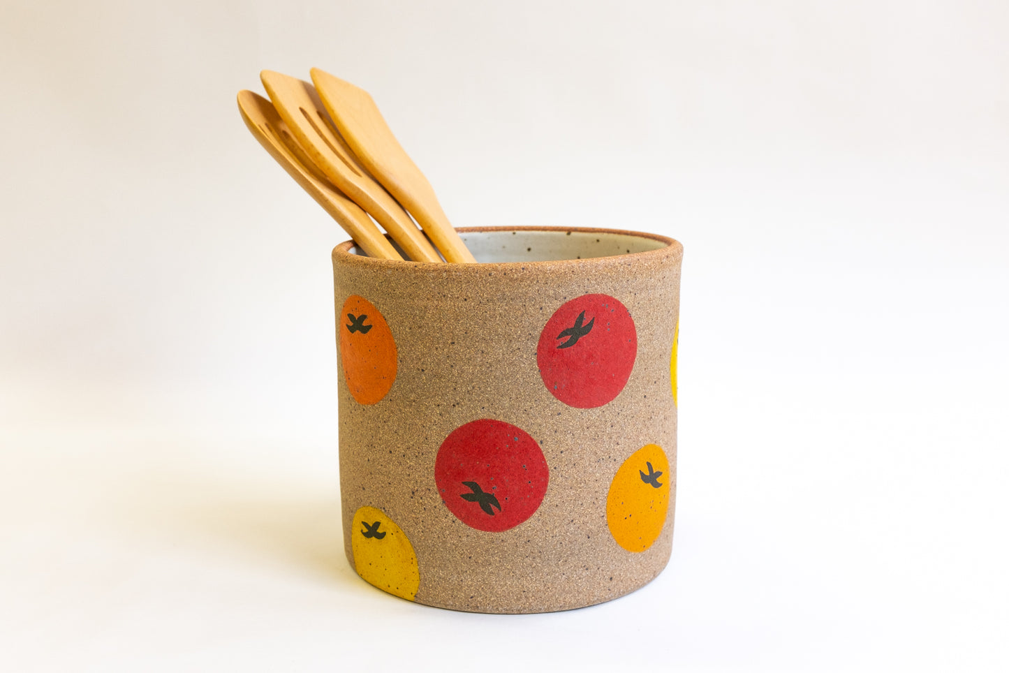 Tomato Utensil Holder (medium)