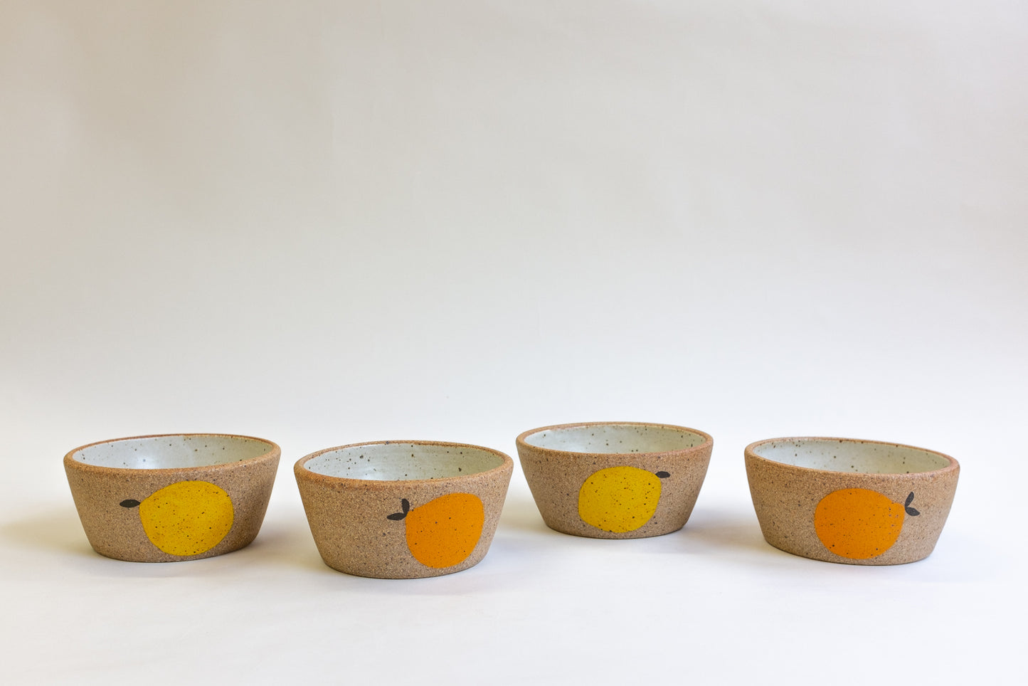 Citrus Ice Cream Bowls