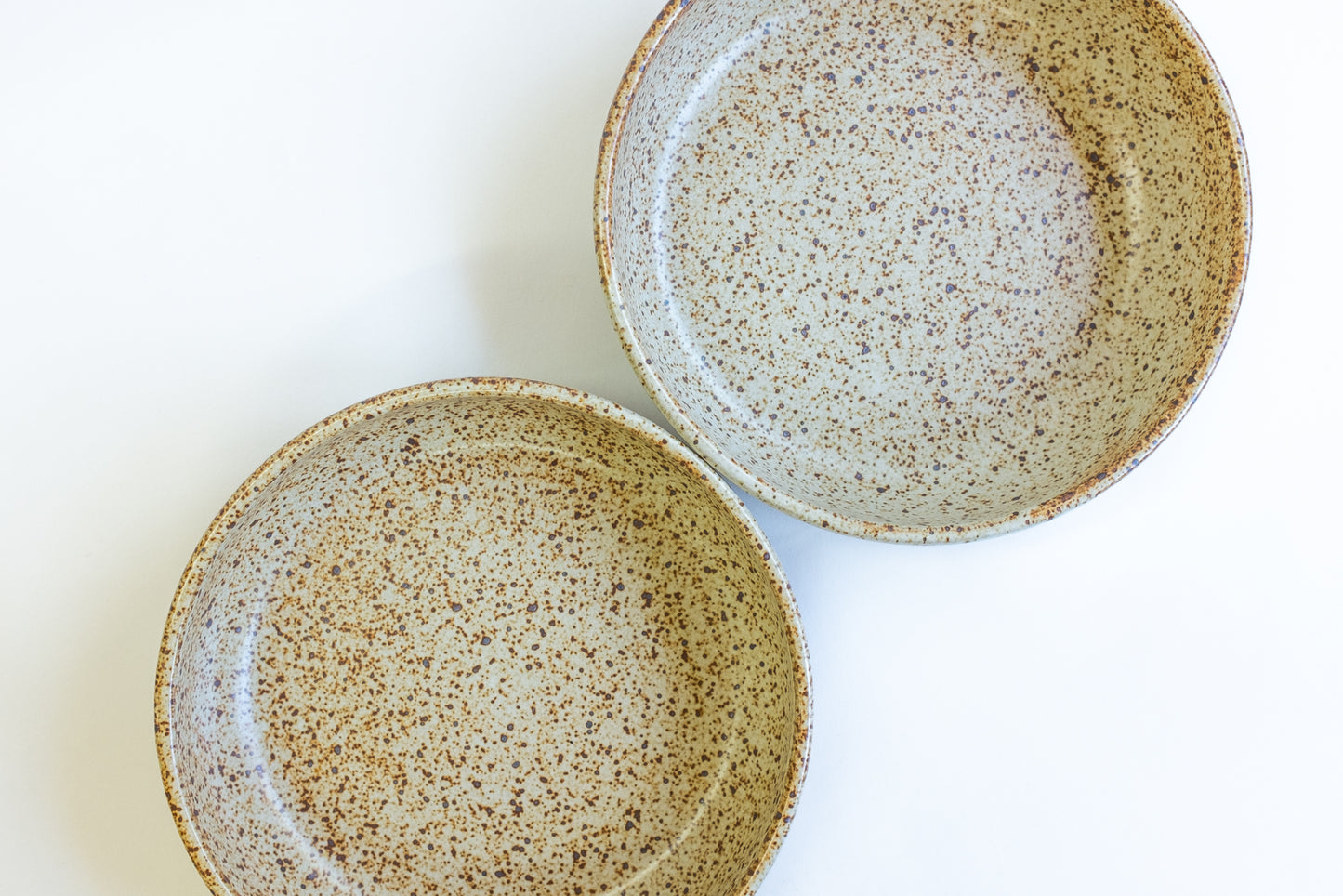 Wide Bowls in Quail Egg