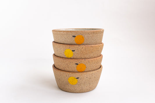 Citrus Ice Cream Bowls