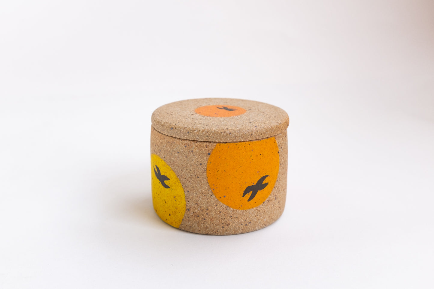 Tomato Lidded Jar