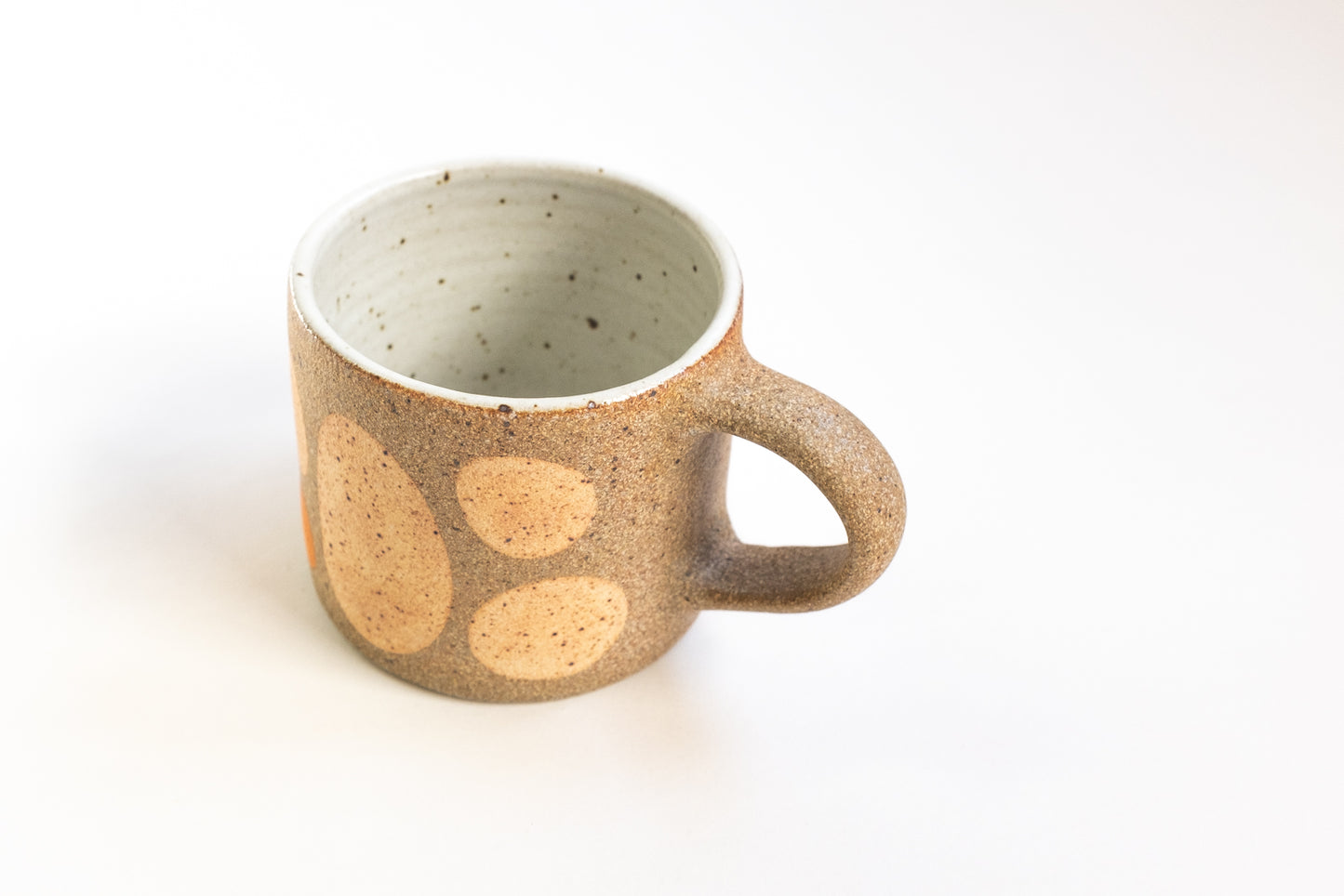Joshua Tree Mugs w Orange Dots