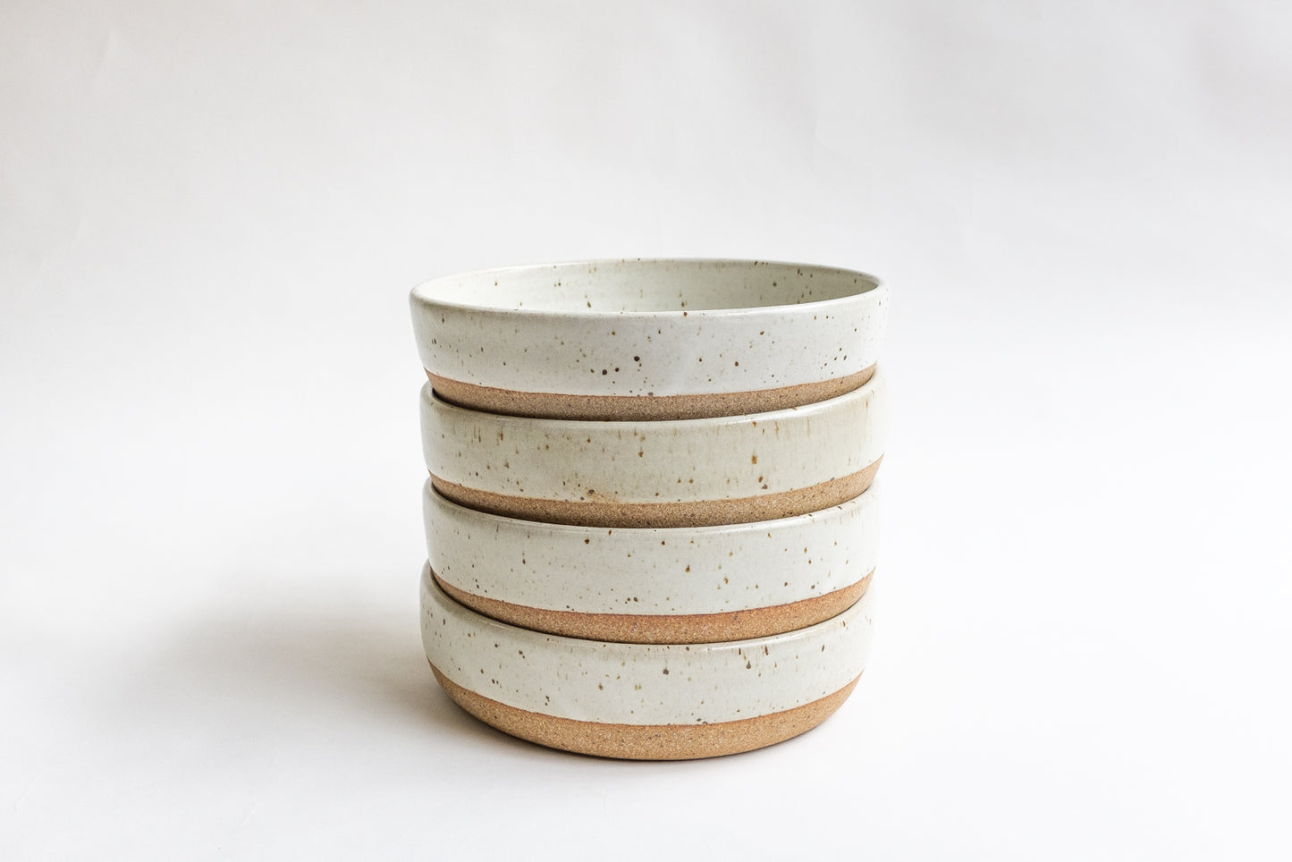 Wide Bowls in White