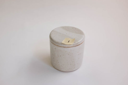 Lidded Jar in White