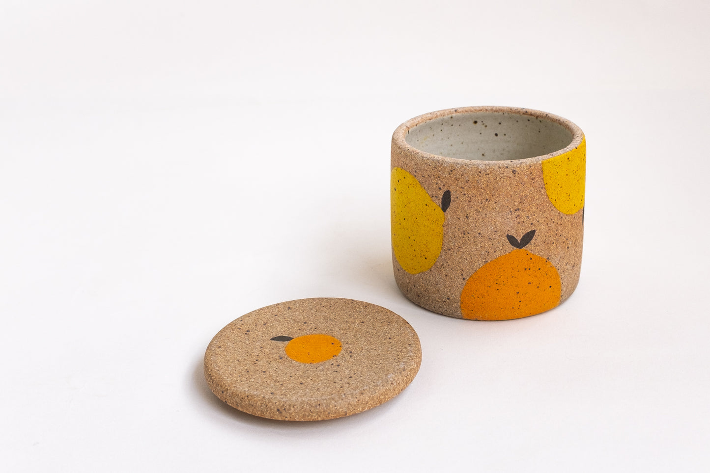Citrus Lidded Jar