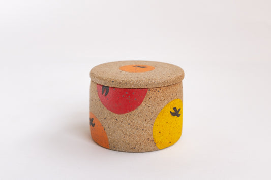 Tomato Lidded Jar