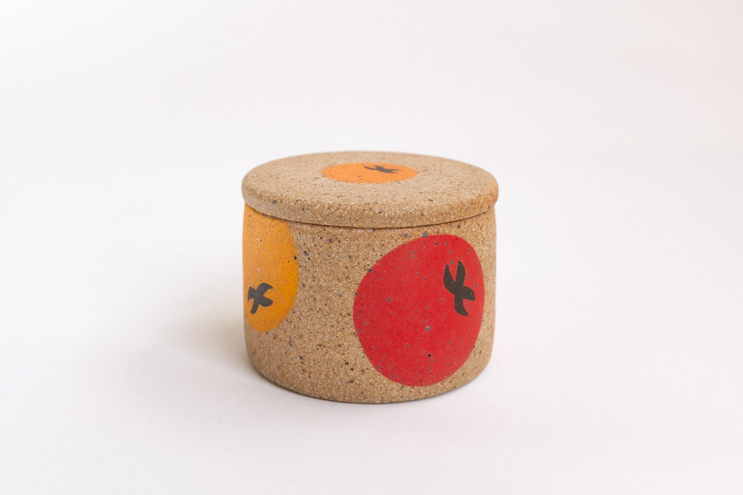 Tomato Lidded Jar