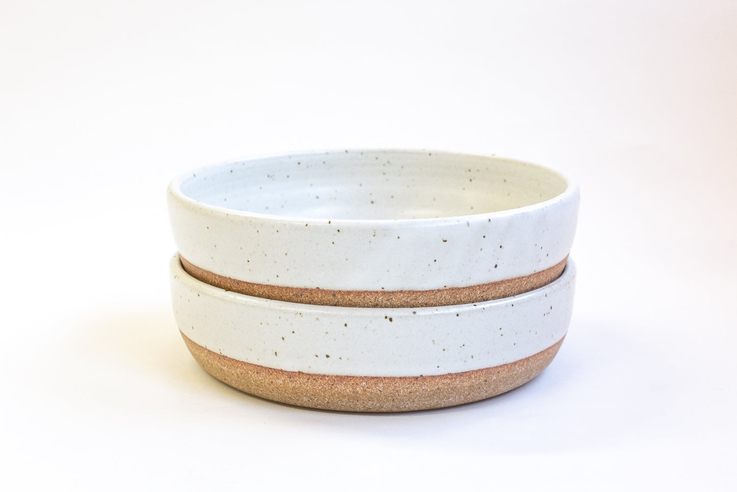 Wide Bowls in White