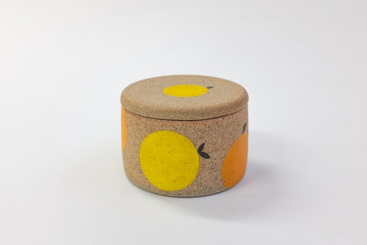 Citrus Lidded Jar