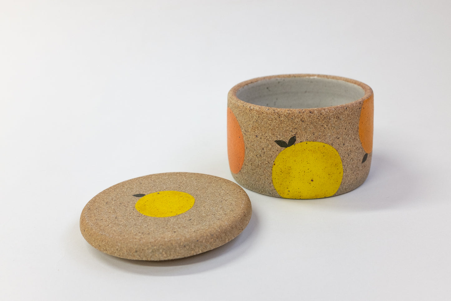 Citrus Lidded Jar
