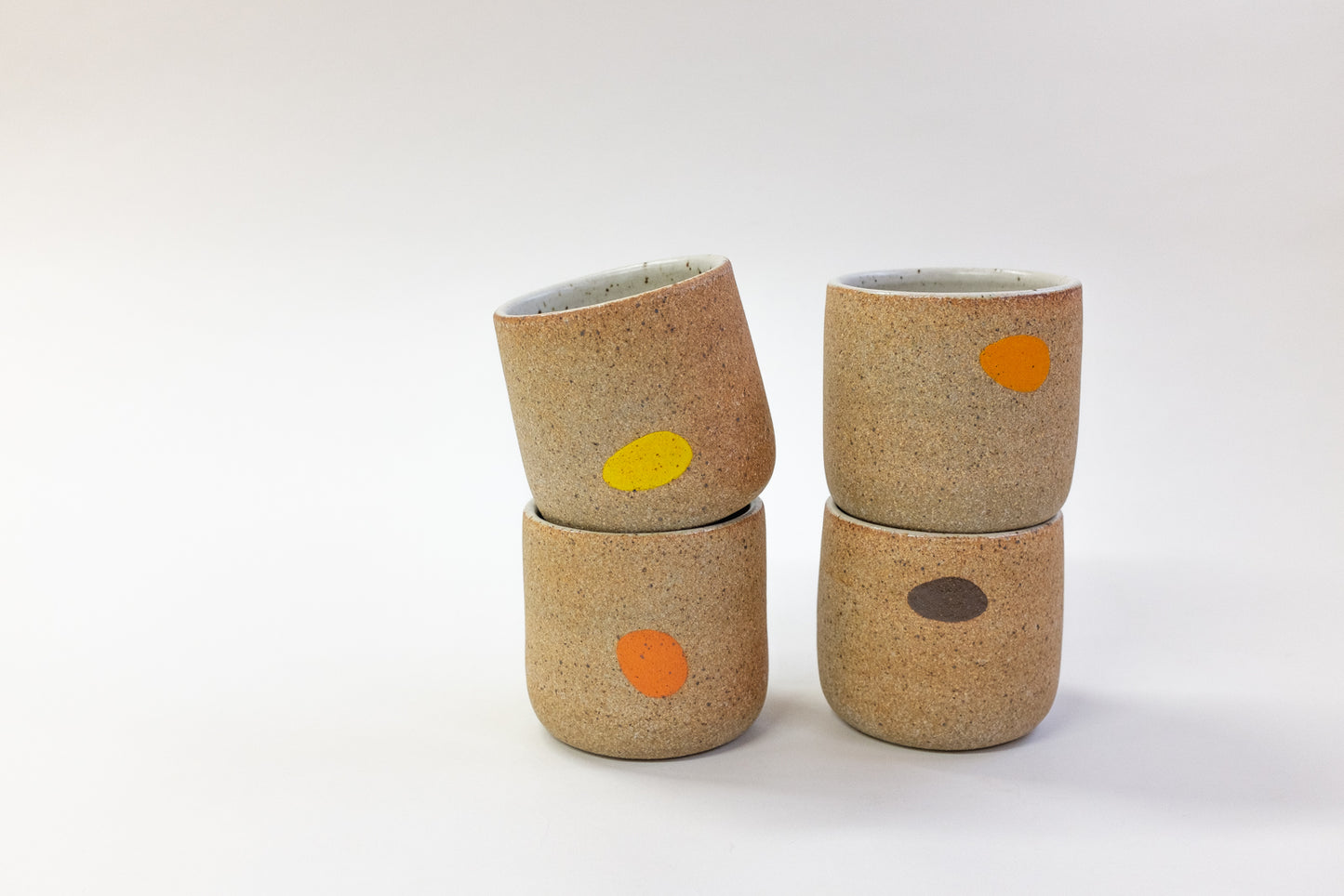 Wine Tumblers with Dots