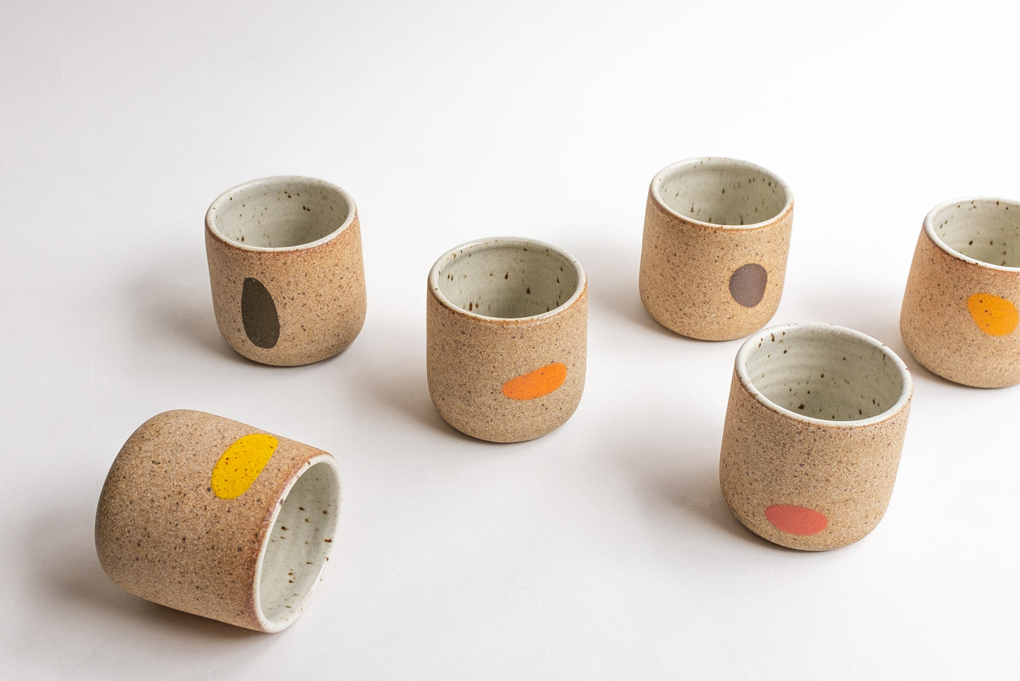 Wine Tumblers with Dots