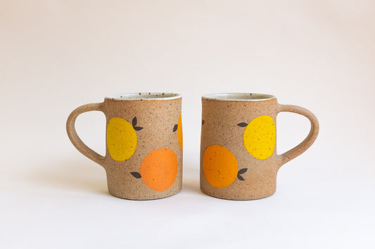 Tall Citrus Mugs (17oz)